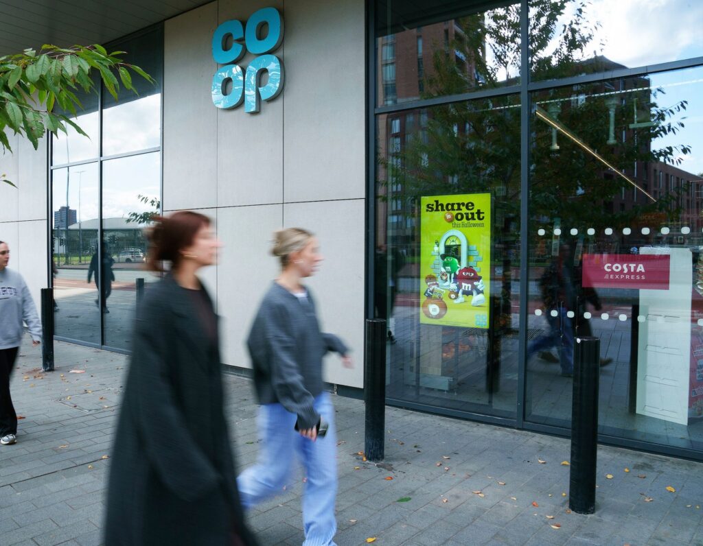 Digital Signage at Co-op